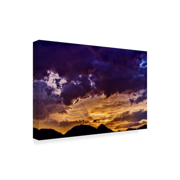 Pixie Pics 'Sunrise Clouds' Canvas Art,30x47